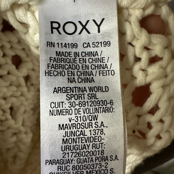 New with tags Roxy Wave Vibe tank in marshmallow - Picture 13 of 14
